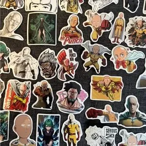 Punch Man Sticker Accessories | One Punch Man Sticker Set 5 Pcs | Poshmark